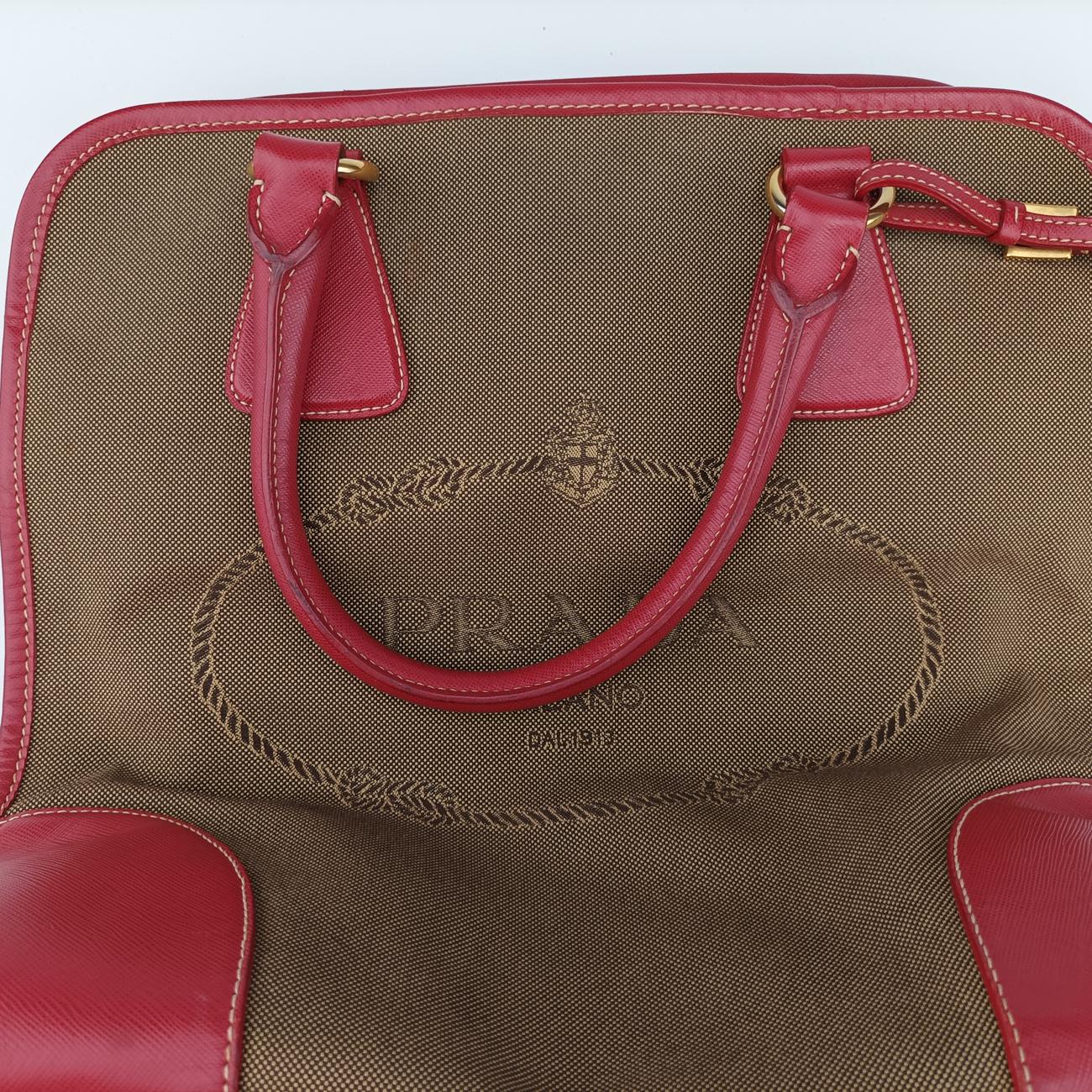 Logo JacquardBeige×redCanvas × SAFFIANO LeatherBN2254194ロゴ ジャカード
ベージュ×レッドキャンバス×サフィアーノレザーBN2254194