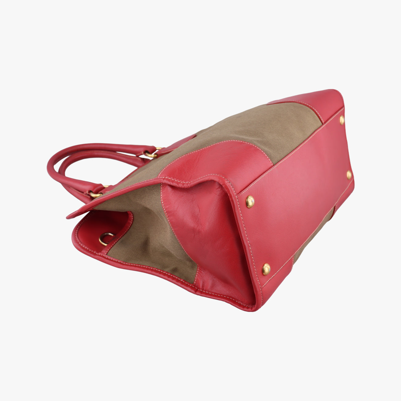 Logo JacquardBeige×redCanvas × SAFFIANO LeatherBN2254194ロゴ ジャカード
ベージュ×レッドキャンバス×サフィアーノレザーBN2254194