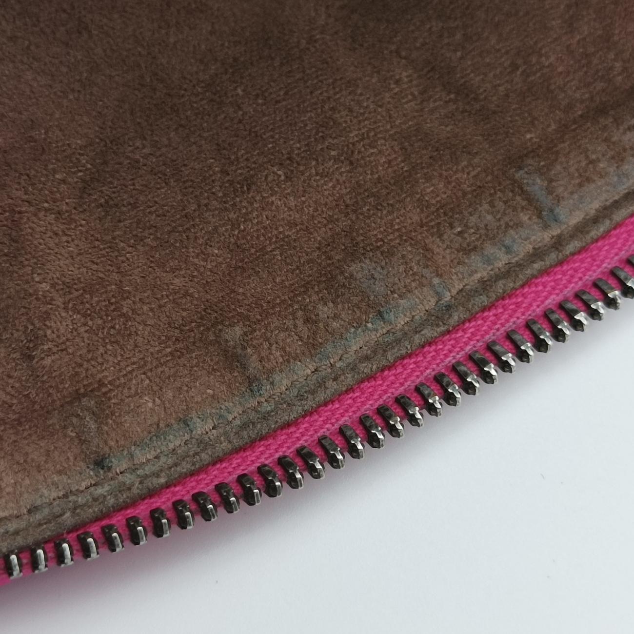 NODINI Intrecciato Rose lambskin B03406395Vノディーニ イントレチャート ローズ レッド ラムスキン B03406395V