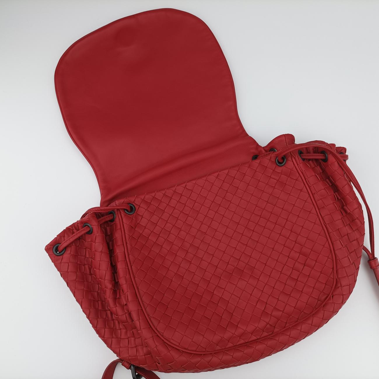 Intrecciato Red lambskin B00903924Uイントレチャート レッド ラムスキン B00903924U