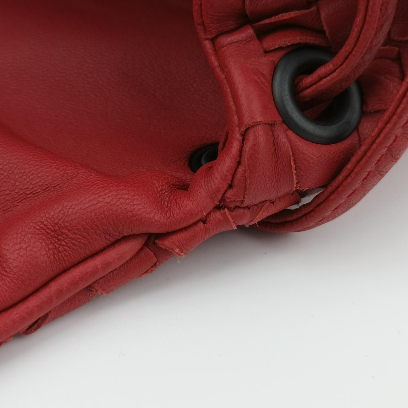 Intrecciato Red lambskin B00903924Uイントレチャート レッド ラムスキン B00903924U