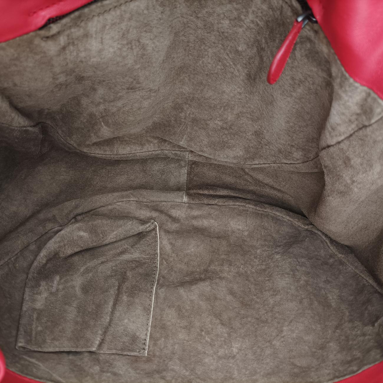 Intrecciato Red lambskin B00903924Uイントレチャート レッド ラムスキン B00903924U