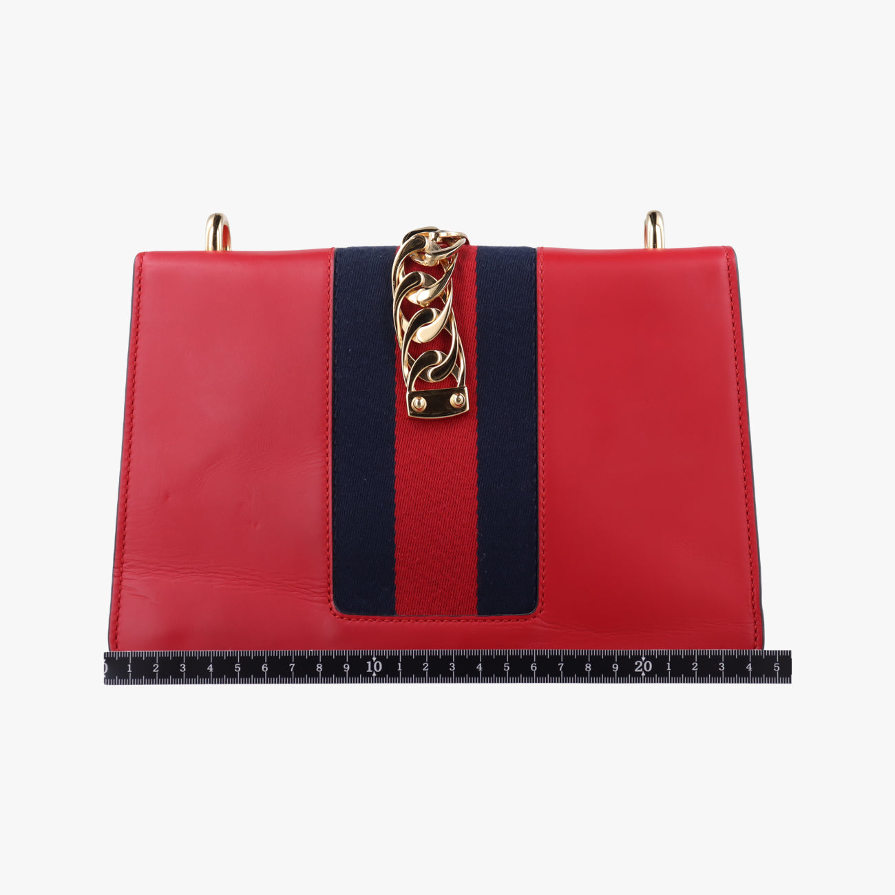 Sylvie Red×NAVY Leather 421882 I026293490シルヴィ レッド×ネイビー レザー 421882 I026293490