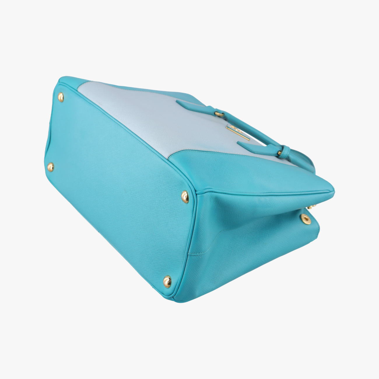 Galleria Blue×Light blue SAFFIANO Leather B2274C 14 IIガレリア ブルー×ライトブルー サフィアーノレザー B2274C 14 II