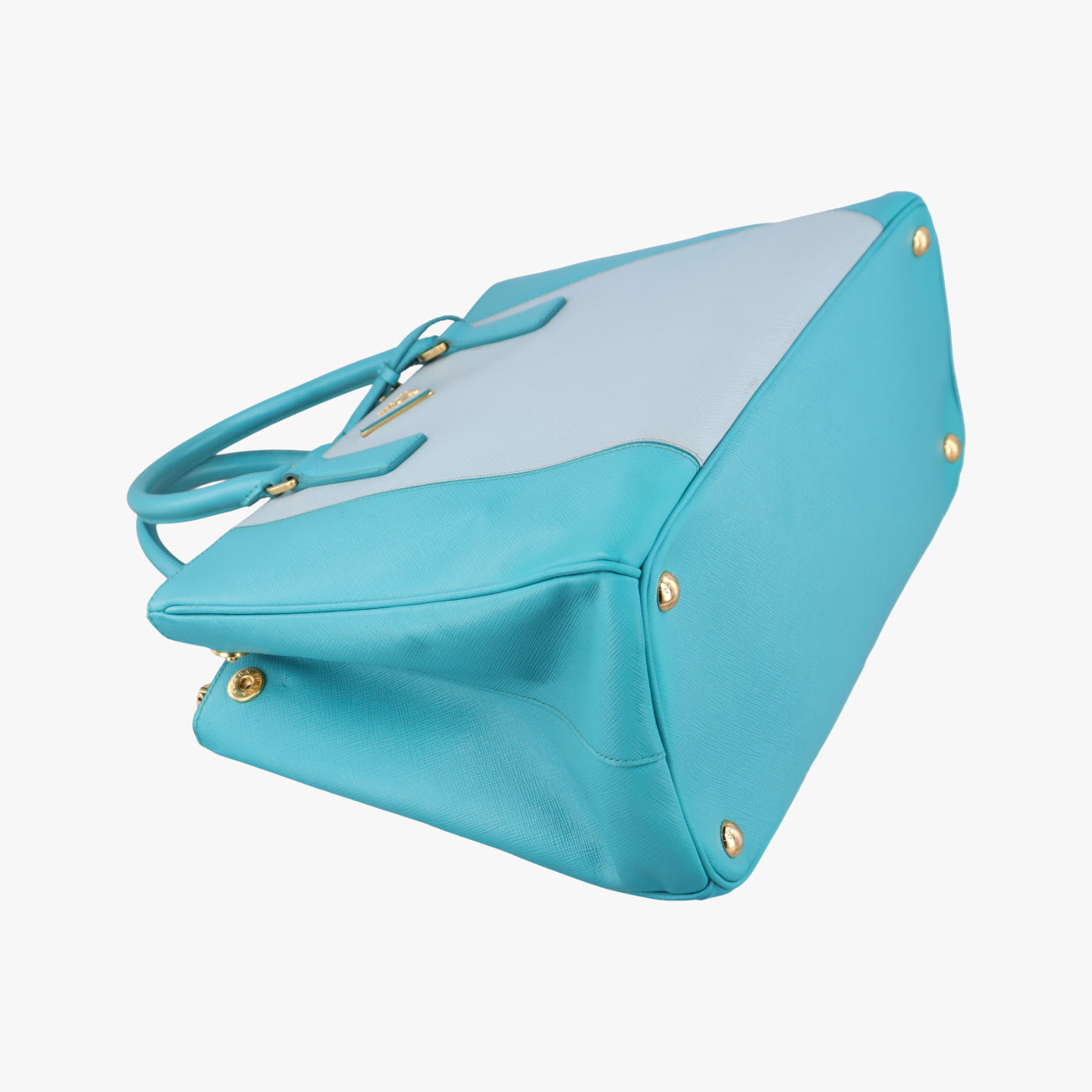 Galleria Blue×Light blue SAFFIANO Leather B2274C 14 IIガレリア ブルー×ライトブルー サフィアーノレザー B2274C 14 II