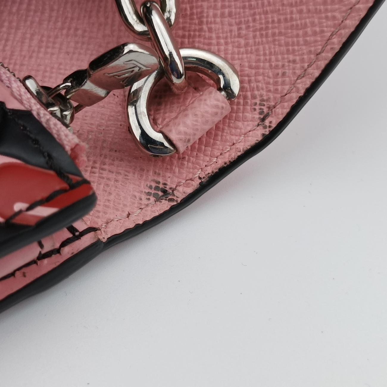 Portefeuille Twist Pink x Red x Black Epi M67227 SP0146ポルトフォイユ ツイスト ピンクXレッドXブラック エピ M67227 SP0146