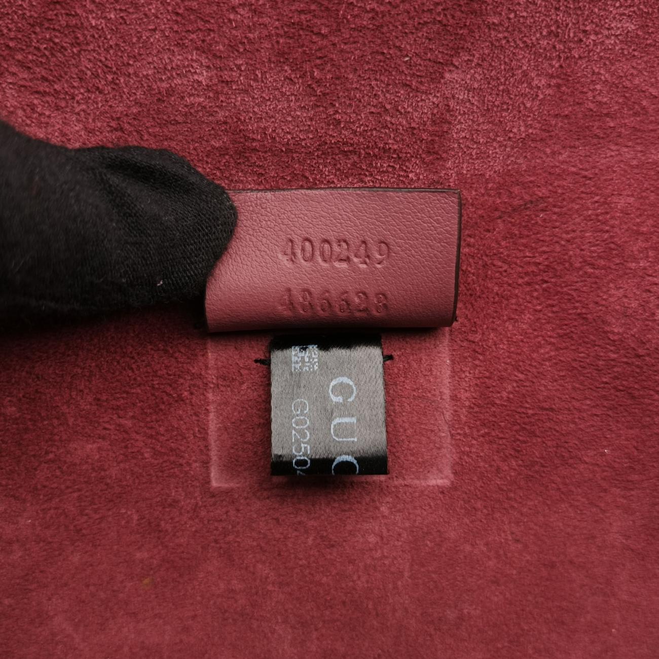 Dionysus BEIGE×RED×Multicolour PVC coated canvas 400249 G025042647ディオニュソス ベージュ×レッド×マルチカラー PVCコーティングキャンバス 400249 G025042647