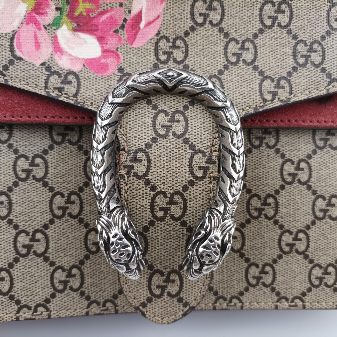 Dionysus BEIGE×RED×Multicolour PVC coated canvas 400249 G025042647ディオニュソス ベージュ×レッド×マルチカラー PVCコーティングキャンバス 400249 G025042647