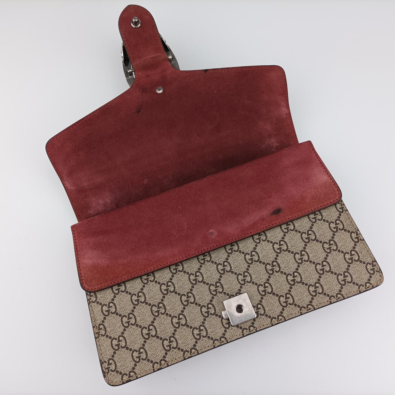 Dionysus BEIGE×RED×Multicolour PVC coated canvas 400249 G025042647ディオニュソス ベージュ×レッド×マルチカラー PVCコーティングキャンバス 400249 G025042647