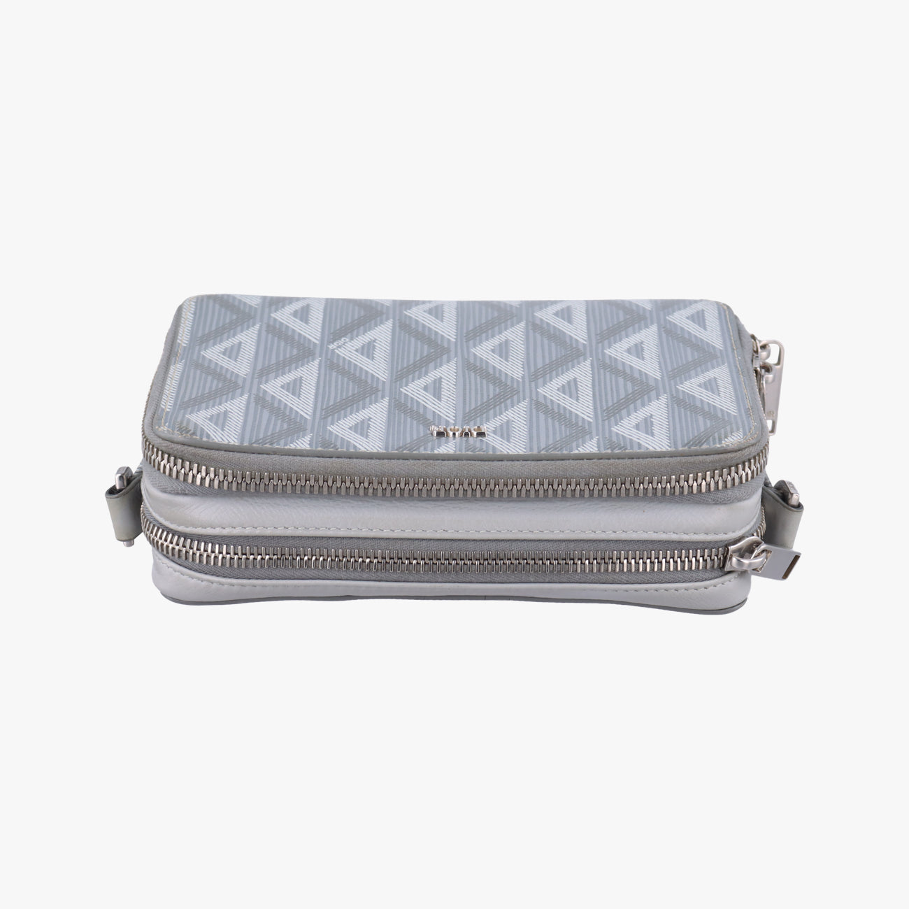 messenger pouch Gray×Multicolour Leather 11-BO-1211メッセンジャーポーチ グレー×マルチカラー レザー 11-BO-1211