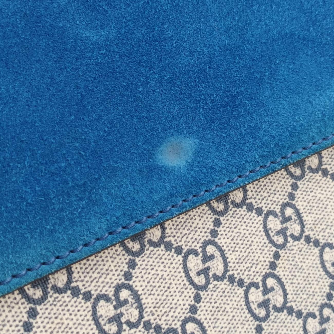 Dionysus Beige×Blue×Multicolour PVC coated canvas 400235 I021329362ディオニュソス ベージュ×ブルー×マルチカラー PVCコーティングキャンバス 400235 I021329362