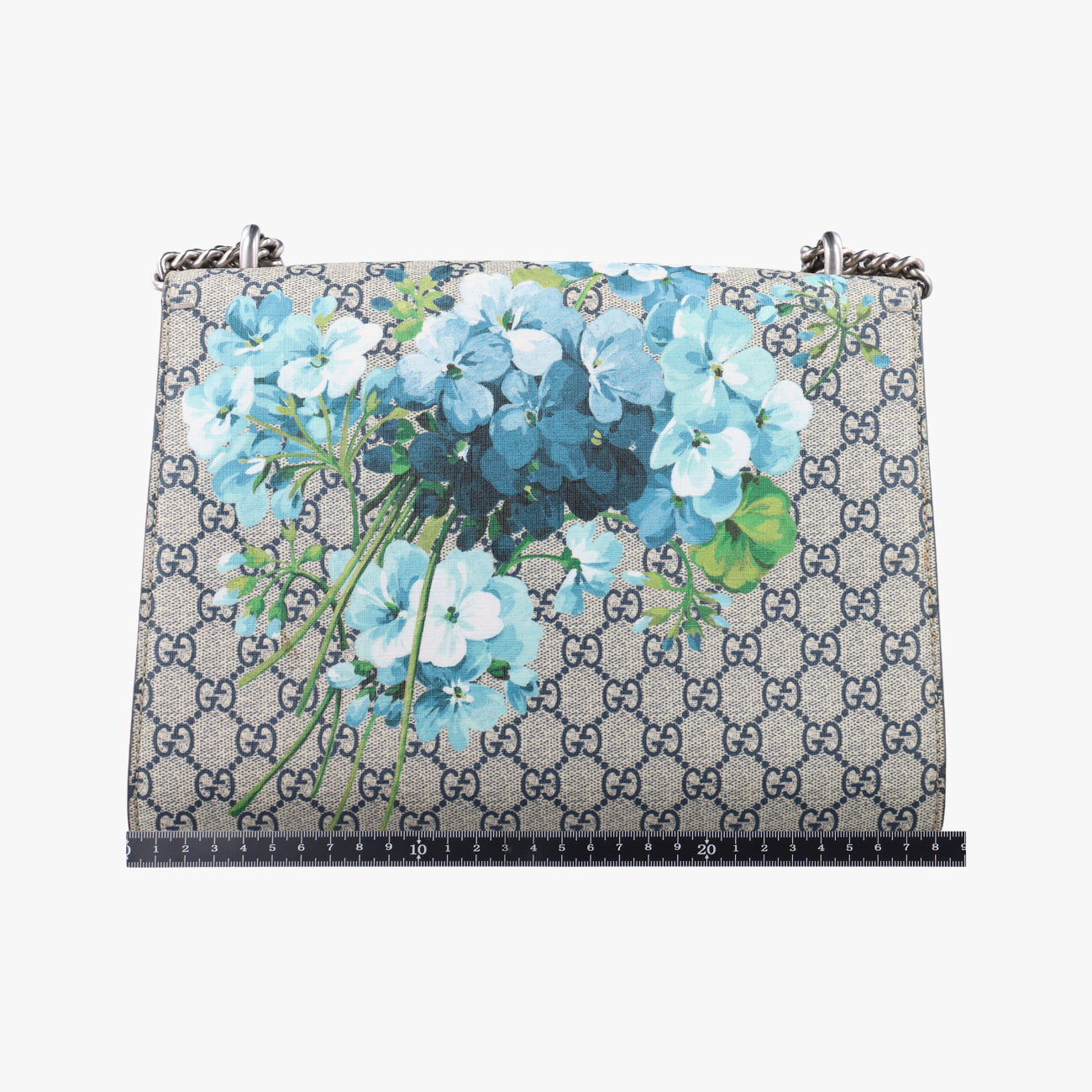 Dionysus Beige×Blue×Multicolour PVC coated canvas 400235 I021329362ディオニュソス ベージュ×ブルー×マルチカラー PVCコーティングキャンバス 400235 I021329362