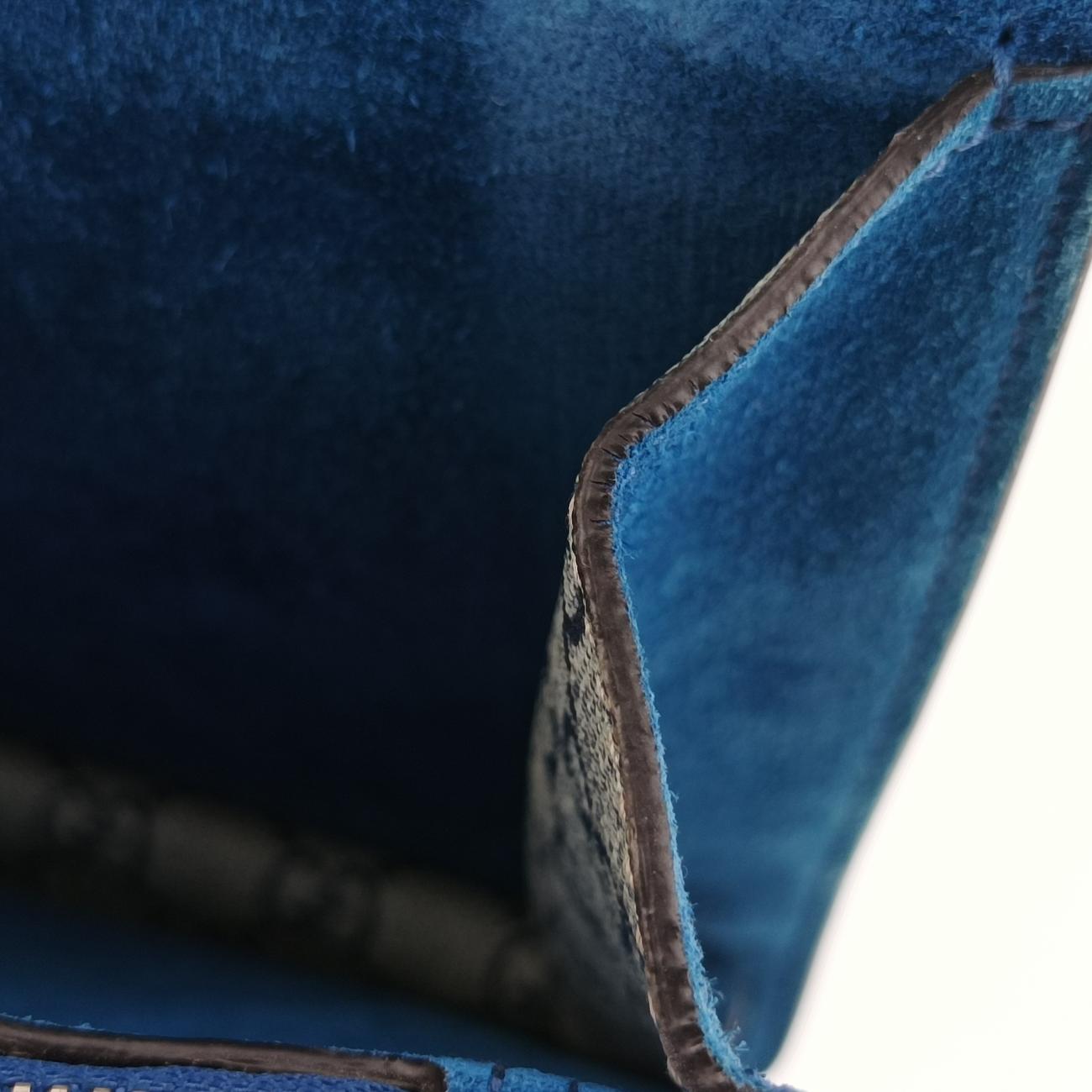 Dionysus Beige×Blue×Multicolour PVC coated canvas 400235 I021329362ディオニュソス ベージュ×ブルー×マルチカラー PVCコーティングキャンバス 400235 I021329362