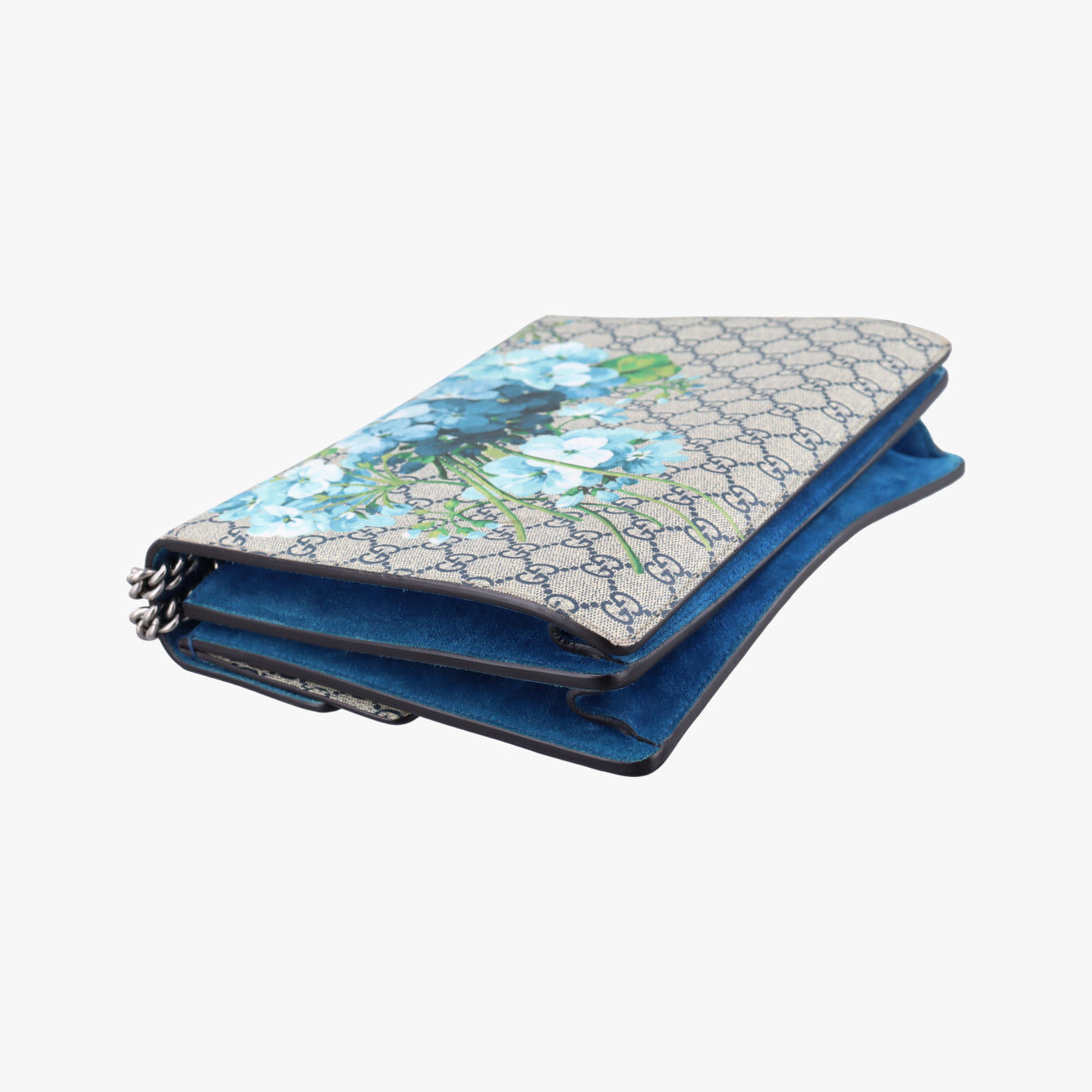 Dionysus Beige×Blue×Multicolour PVC coated canvas 400235 I021329362ディオニュソス ベージュ×ブルー×マルチカラー PVCコーティングキャンバス 400235 I021329362