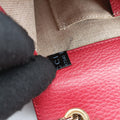 Interlocking G Red Leather 510304 G027817340インターロッキングG レッド レザー 510304 G027817340