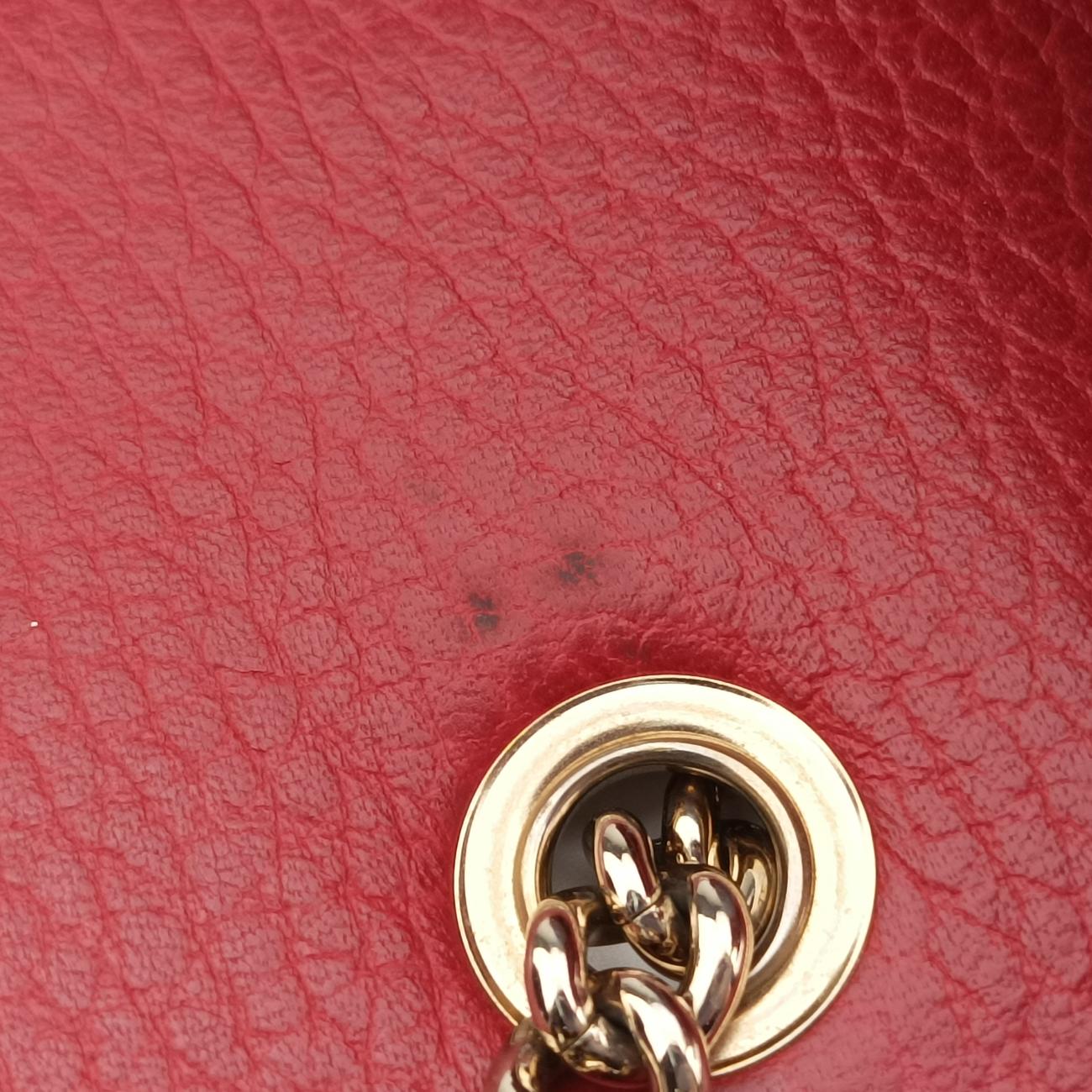 Interlocking G Red Leather 510304 G027817340インターロッキングG レッド レザー 510304 G027817340