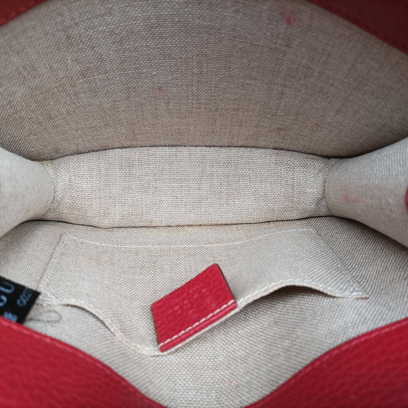 Interlocking G Red Leather 510304 G027817340インターロッキングG レッド レザー 510304 G027817340