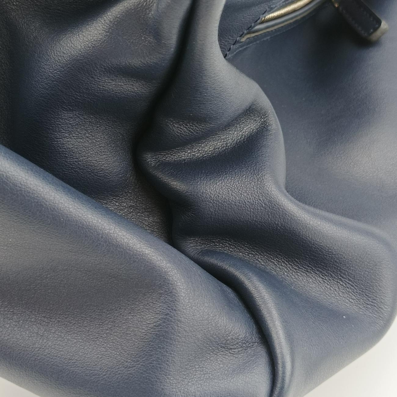 Pandora Medium Navy Leather EF G0197パンドラミディアム ネイビー レザー EF G0197
