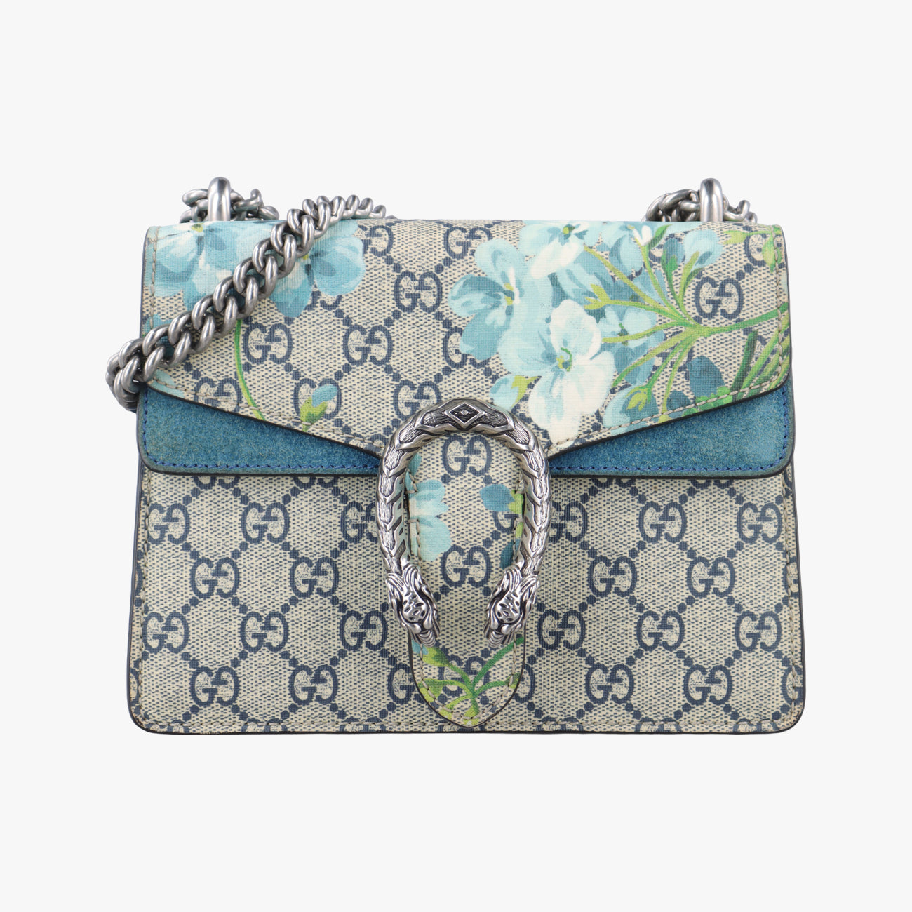 Dionysus Beige×blue×Multicolour PVC coated canvas 421970 G020938151ディオニュソス ベージュ×ブルー×マルチカラー PVCコーティングキャンバス 421970 G020938151