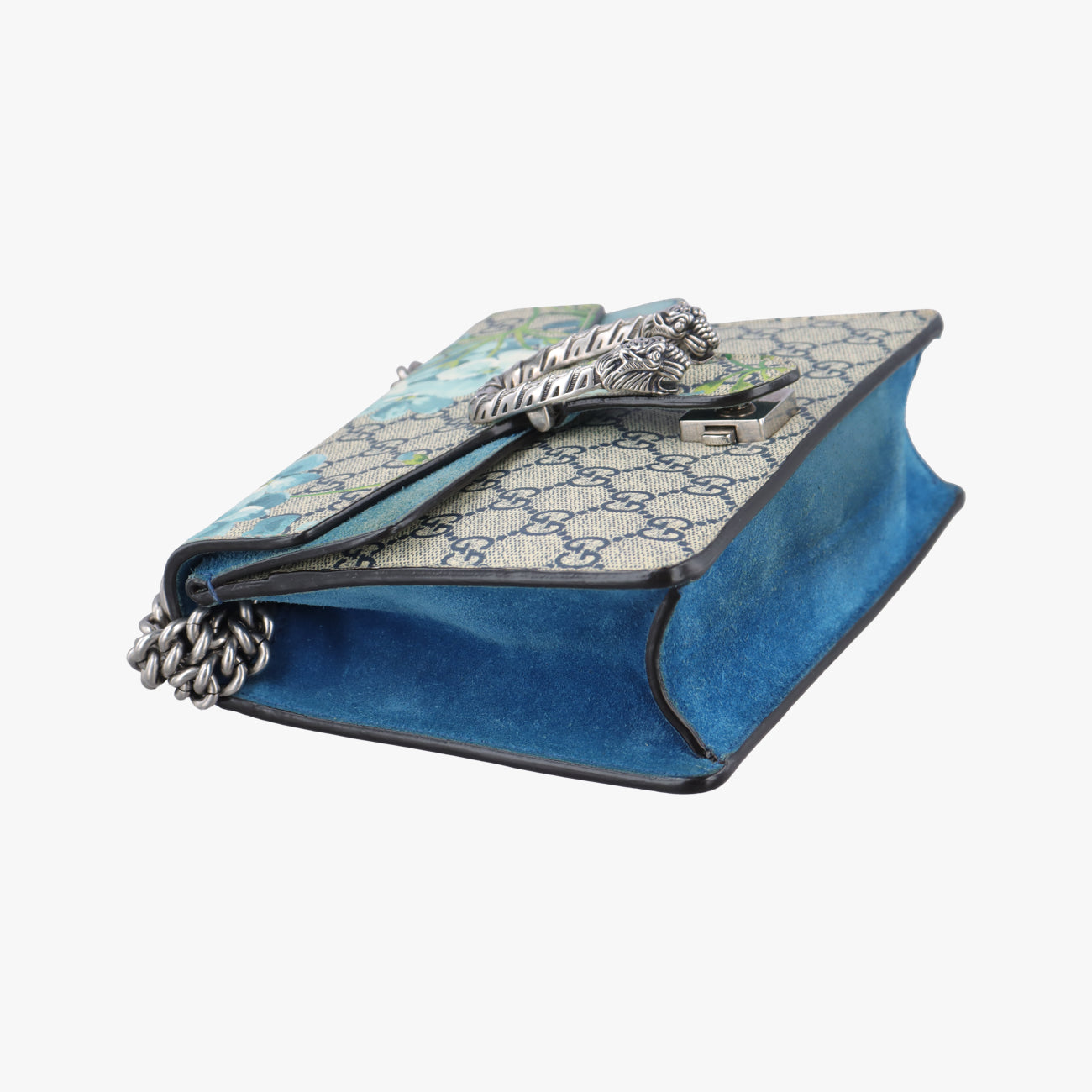 Dionysus Beige×blue×Multicolour PVC coated canvas 421970 G020938151ディオニュソス ベージュ×ブルー×マルチカラー PVCコーティングキャンバス 421970 G020938151