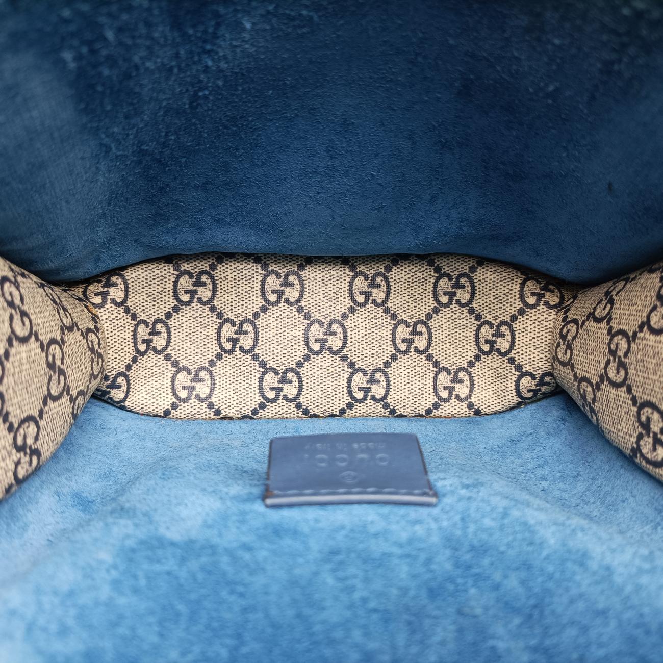 Dionysus Beige×blue×Multicolour PVC coated canvas 421970 G020938151ディオニュソス ベージュ×ブルー×マルチカラー PVCコーティングキャンバス 421970 G020938151