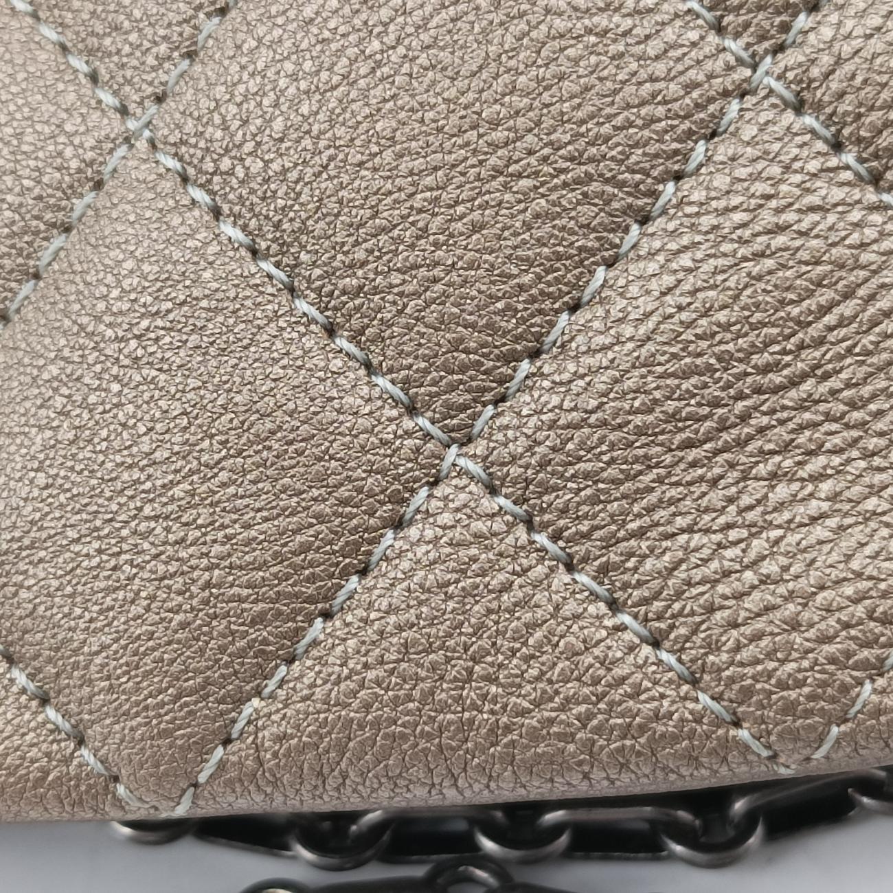 Mademoiselle Bowling Golden leather A49854 14728456マドモアゼル ボーリング ゴールド レザー A49854 14728456