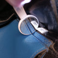 Sound TAMARIS Blue×Navy SAFFIANO Leather 180サウンド タマリス ブルー×ネイビー サフィアーノレザー 180