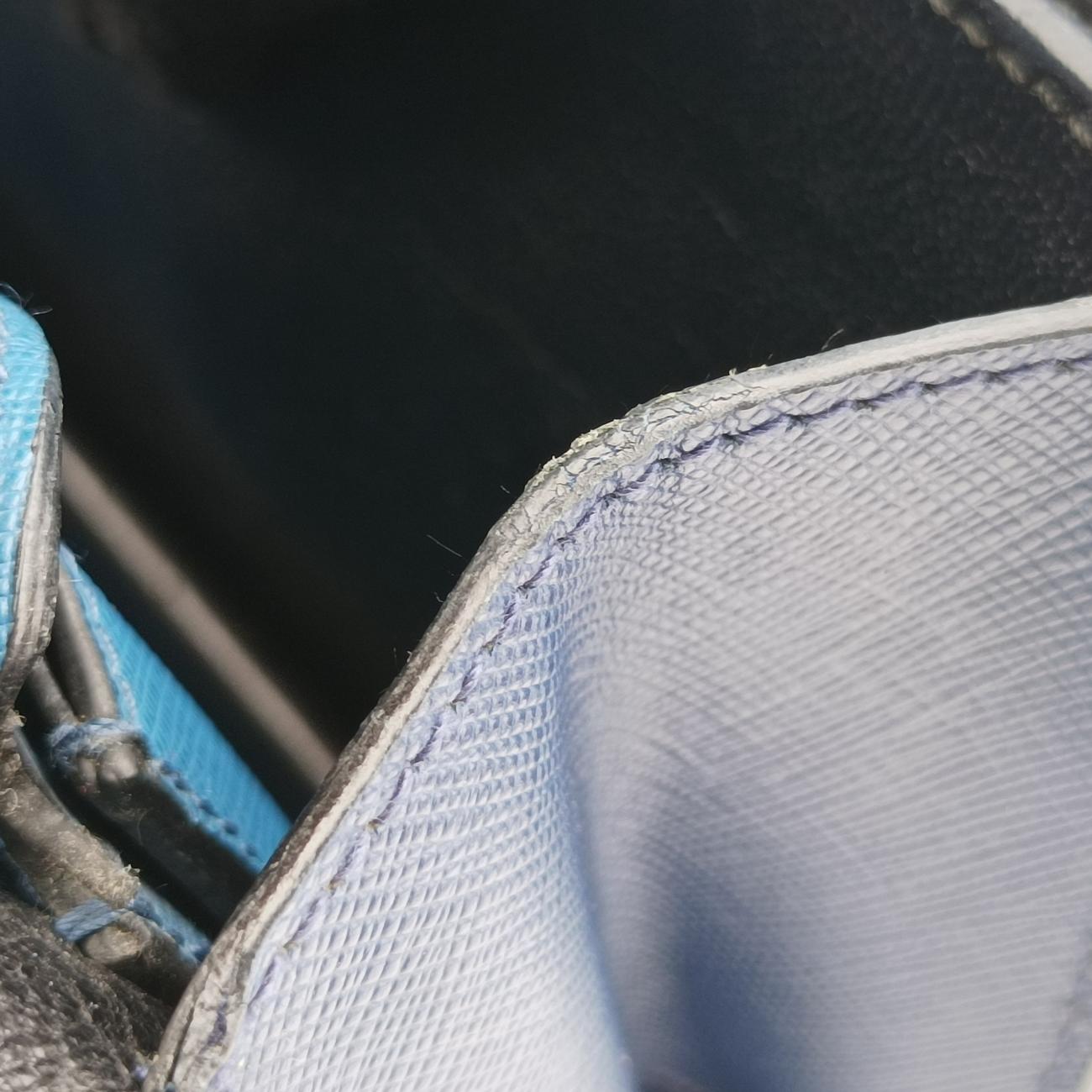 Sound TAMARIS Blue×Navy SAFFIANO Leather 180サウンド タマリス ブルー×ネイビー サフィアーノレザー 180