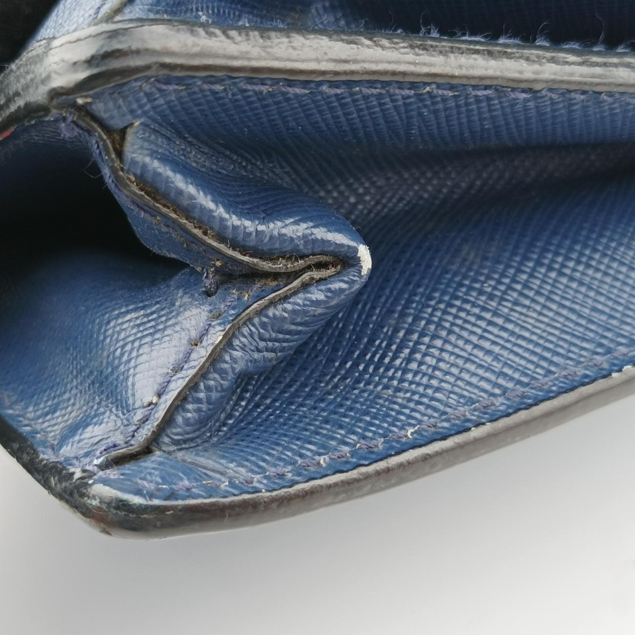 Sound TAMARIS Blue×Navy SAFFIANO Leather 180サウンド タマリス ブルー×ネイビー サフィアーノレザー 180