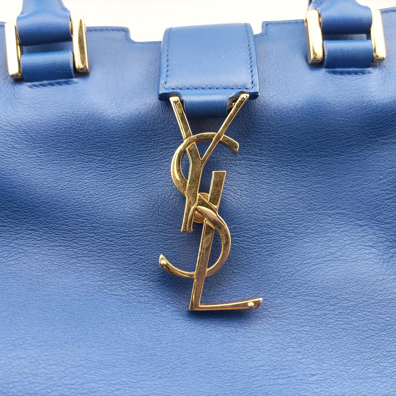 BABY CABAS Blue Leather GNR394461.0215ベイビーカバス ブルー レザー 394461 GNR394461.0215