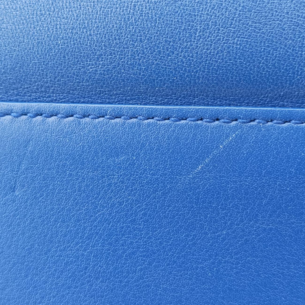 BABY CABAS Blue Leather GNR394461.0215ベイビーカバス ブルー レザー 394461 GNR394461.0215