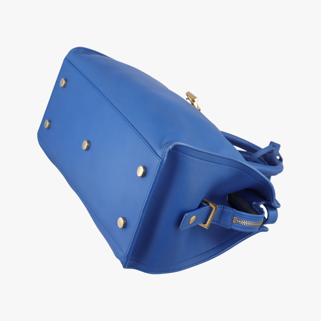 BABY CABAS Blue Leather GNR394461.0215ベイビーカバス ブルー レザー 394461 GNR394461.0215