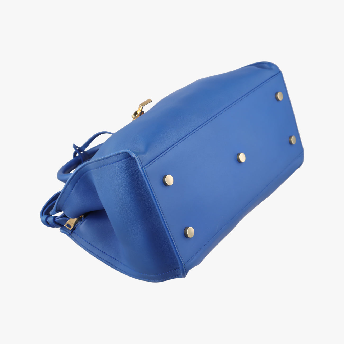 BABY CABAS Blue Leather GNR394461.0215ベイビーカバス ブルー レザー 394461 GNR394461.0215