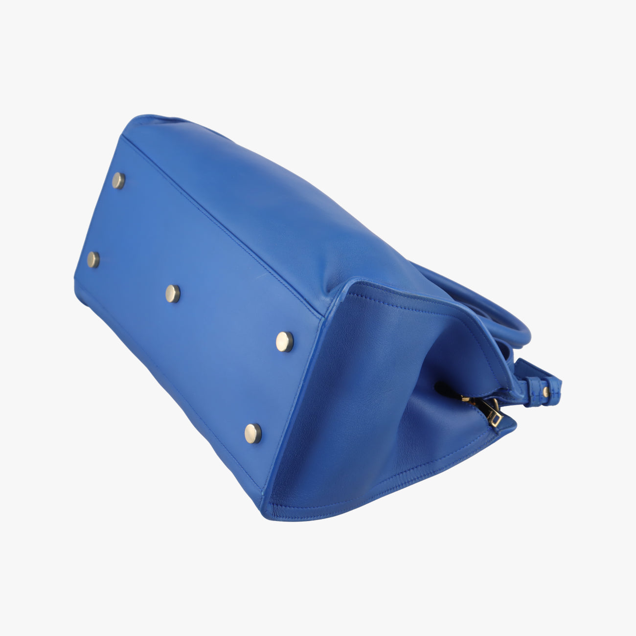 BABY CABAS Blue Leather GNR394461.0215ベイビーカバス ブルー レザー 394461 GNR394461.0215