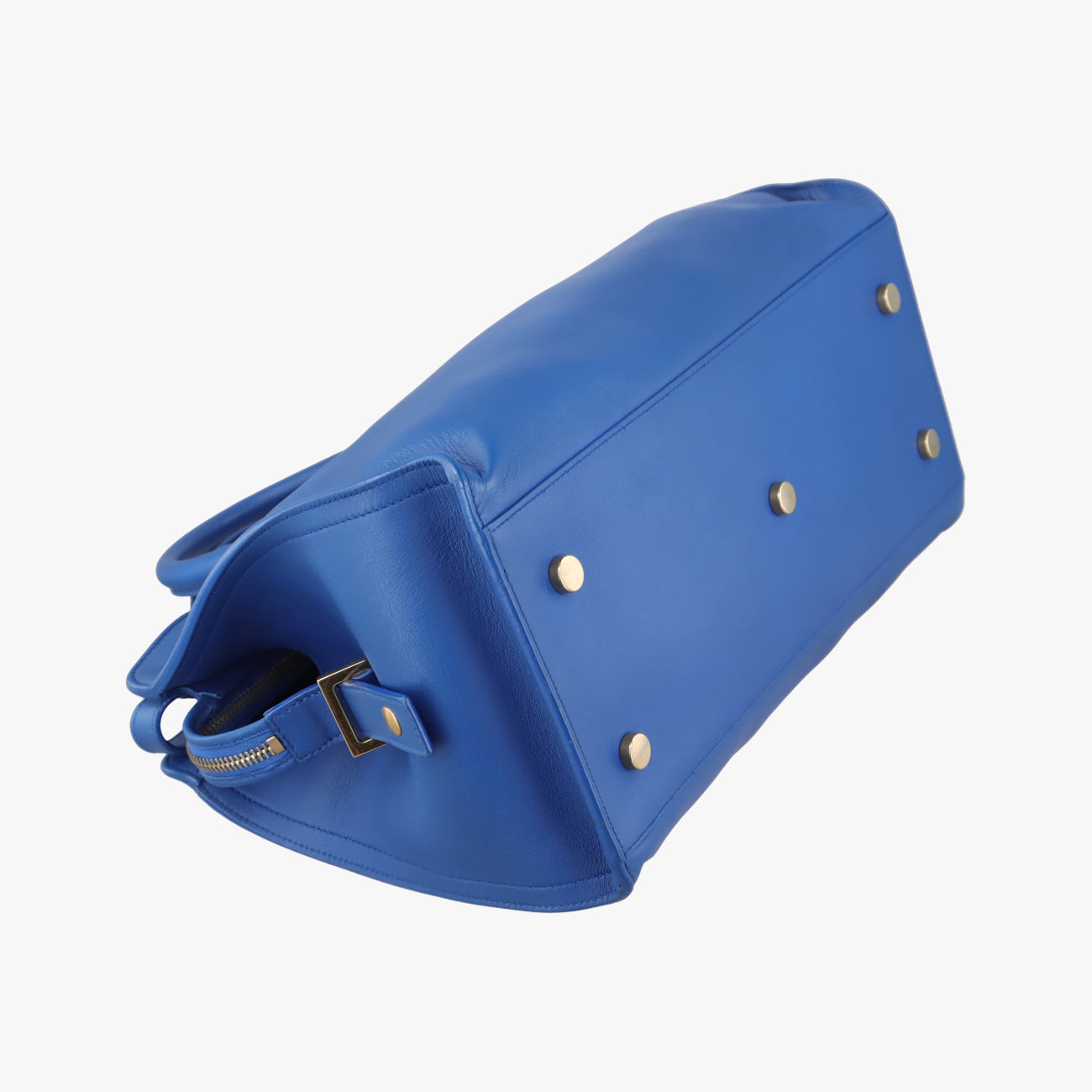 BABY CABAS Blue Leather GNR394461.0215ベイビーカバス ブルー レザー 394461 GNR394461.0215