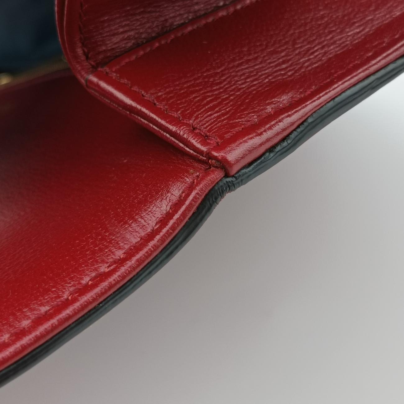 GG Ring GG Marmont Red Leather B030213467GGリング GGマーモント レッド レザー 589474 B030213467