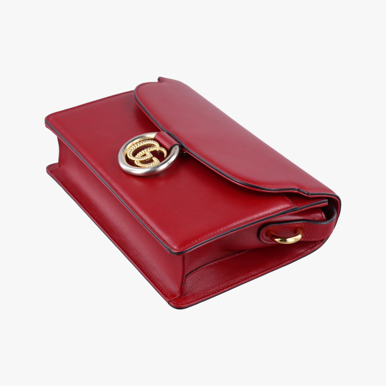 GG Ring GG Marmont Red Leather B030213467GGリング GGマーモント レッド レザー 589474 B030213467