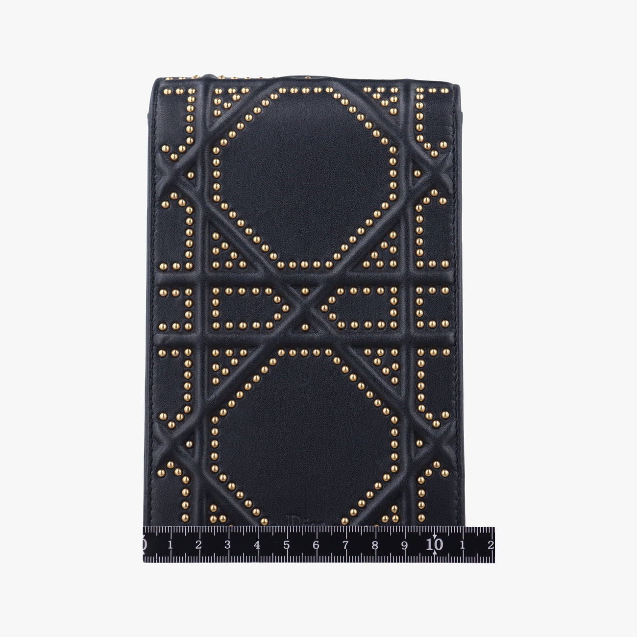 Diorama Black lambskin 08-BO-0135ディオラマ ブラック ラムスキン 08-BO-0135