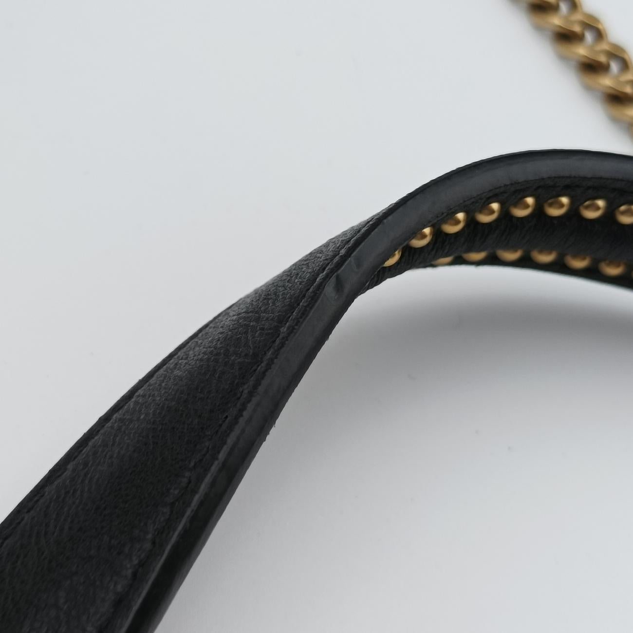 Diorama Black lambskin 08-BO-0135ディオラマ ブラック ラムスキン 08-BO-0135