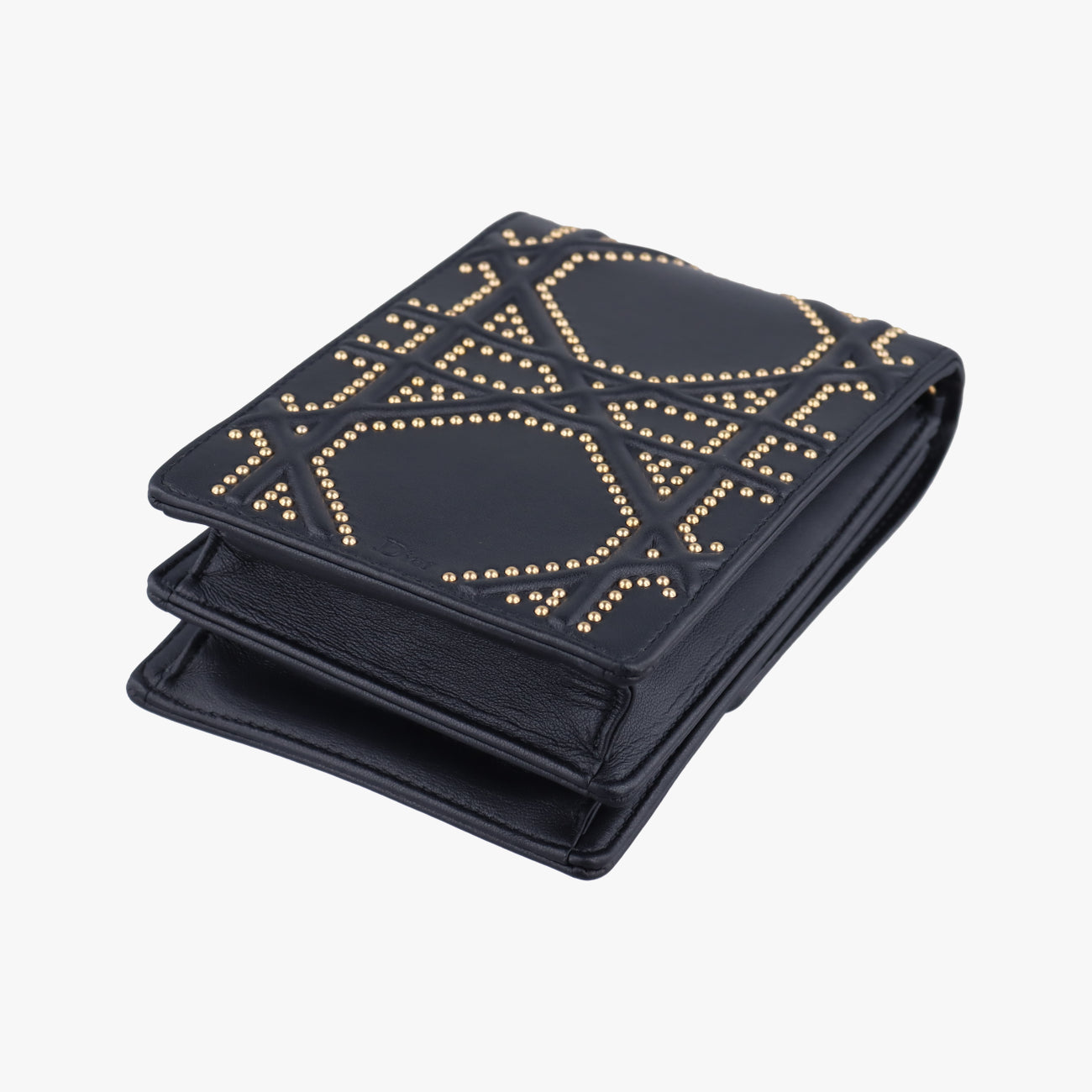 Diorama Black lambskin 08-BO-0135ディオラマ ブラック ラムスキン 08-BO-0135