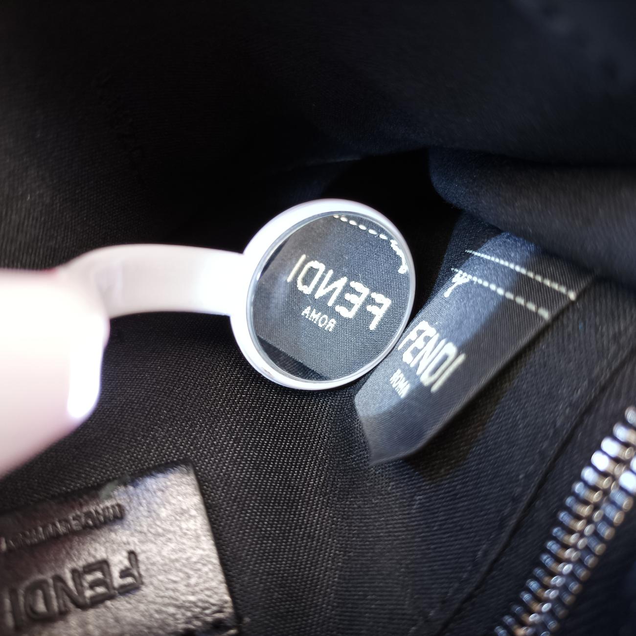 FF Logo Baguette slim Brown jacquard 7M0295 A9ZL 209-0501バゲット スリム ブラウン ジャガード 7M0295 7M0295 A9ZL 209-0501