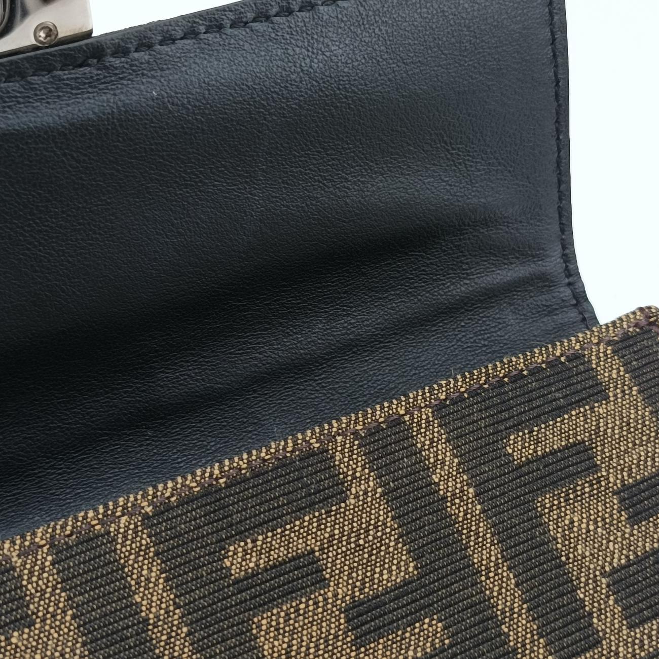 FF Logo Baguette slim Brown jacquard 7M0295 A9ZL 209-0501バゲット スリム ブラウン ジャガード 7M0295 7M0295 A9ZL 209-0501