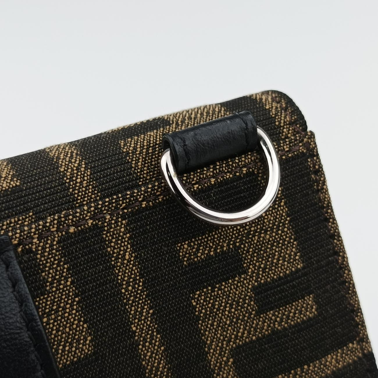 FF Logo Baguette slim Brown jacquard 7M0295 A9ZL 209-0501バゲット スリム ブラウン ジャガード 7M0295 7M0295 A9ZL 209-0501