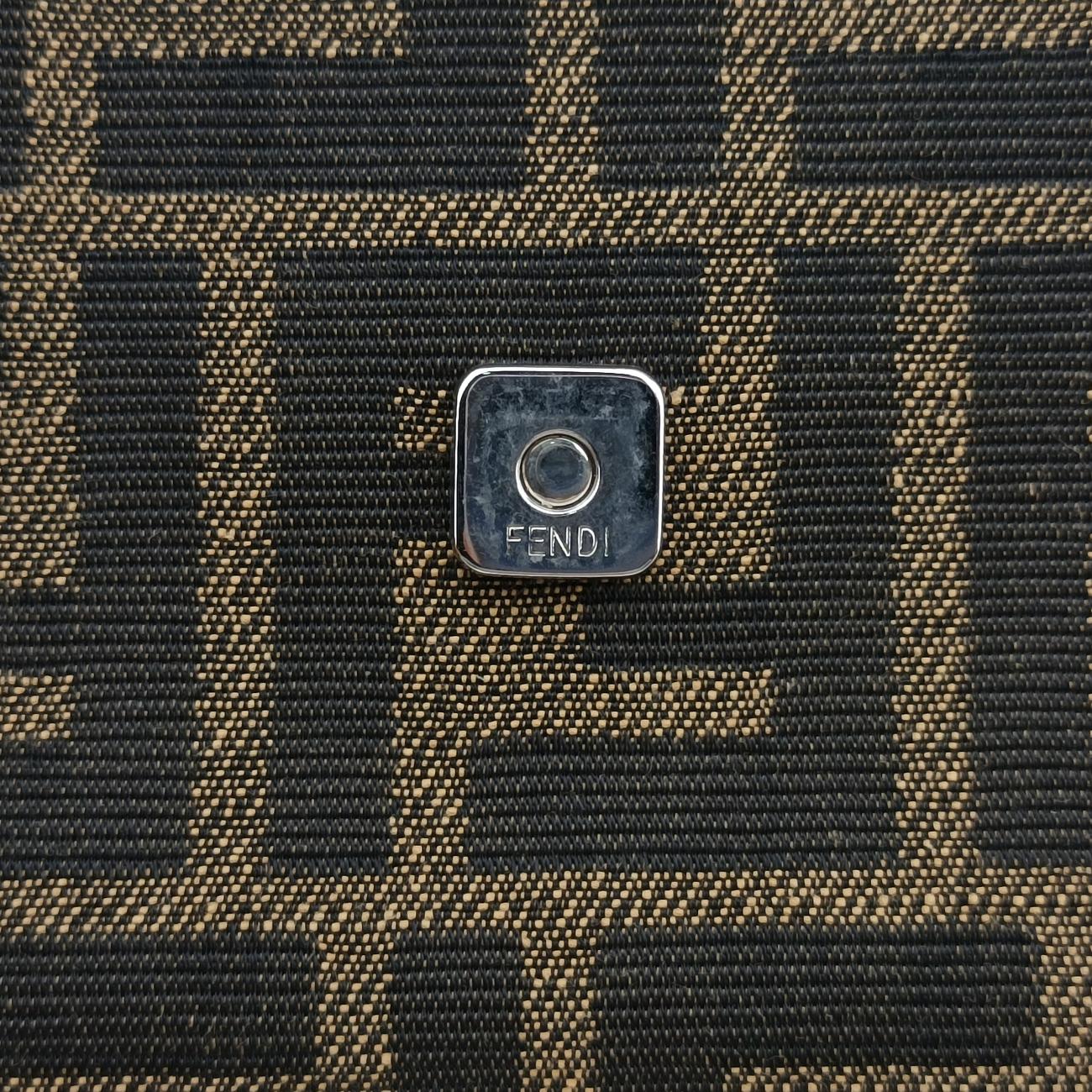 FF Logo Baguette slim Brown jacquard 7M0295 A9ZL 209-0501バゲット スリム ブラウン ジャガード 7M0295 7M0295 A9ZL 209-0501