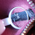 Rockstud Glam Lock Red Leather Lot number unknownロックスタッズグラムロック レッド レザー 製番不明