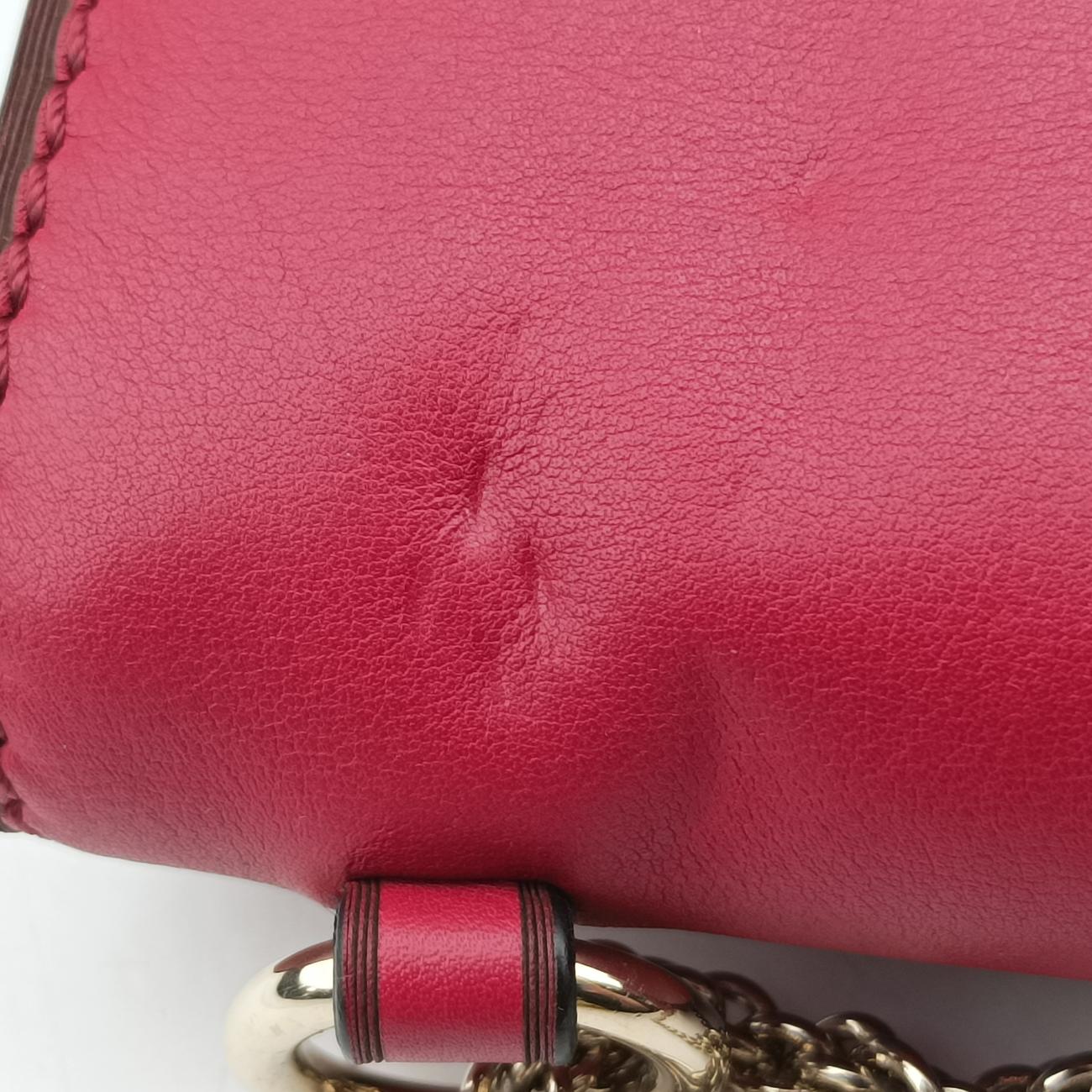 Rockstud Glam Lock Red Leather Lot number unknownロックスタッズグラムロック レッド レザー 製番不明