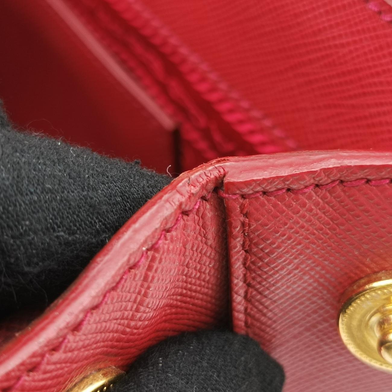 Galleria Red SAFFIANO Leather BN1801 64ガレリア レッド サフィアーノレザー BN1801 64