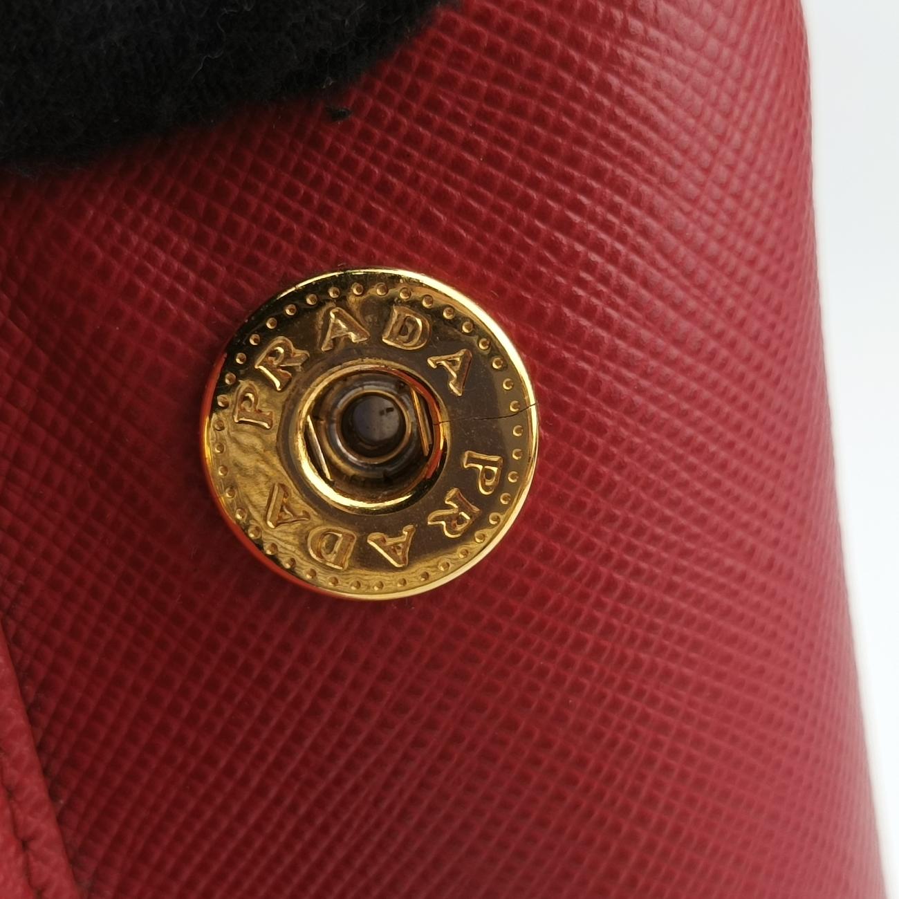 Galleria Red SAFFIANO Leather BN1801 64ガレリア レッド サフィアーノレザー BN1801 64