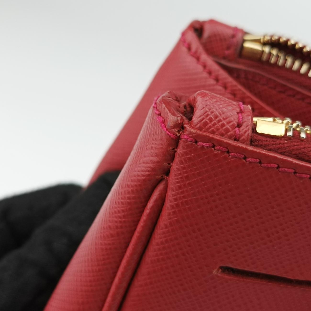 Galleria Red SAFFIANO Leather BN1801 64ガレリア レッド サフィアーノレザー BN1801 64