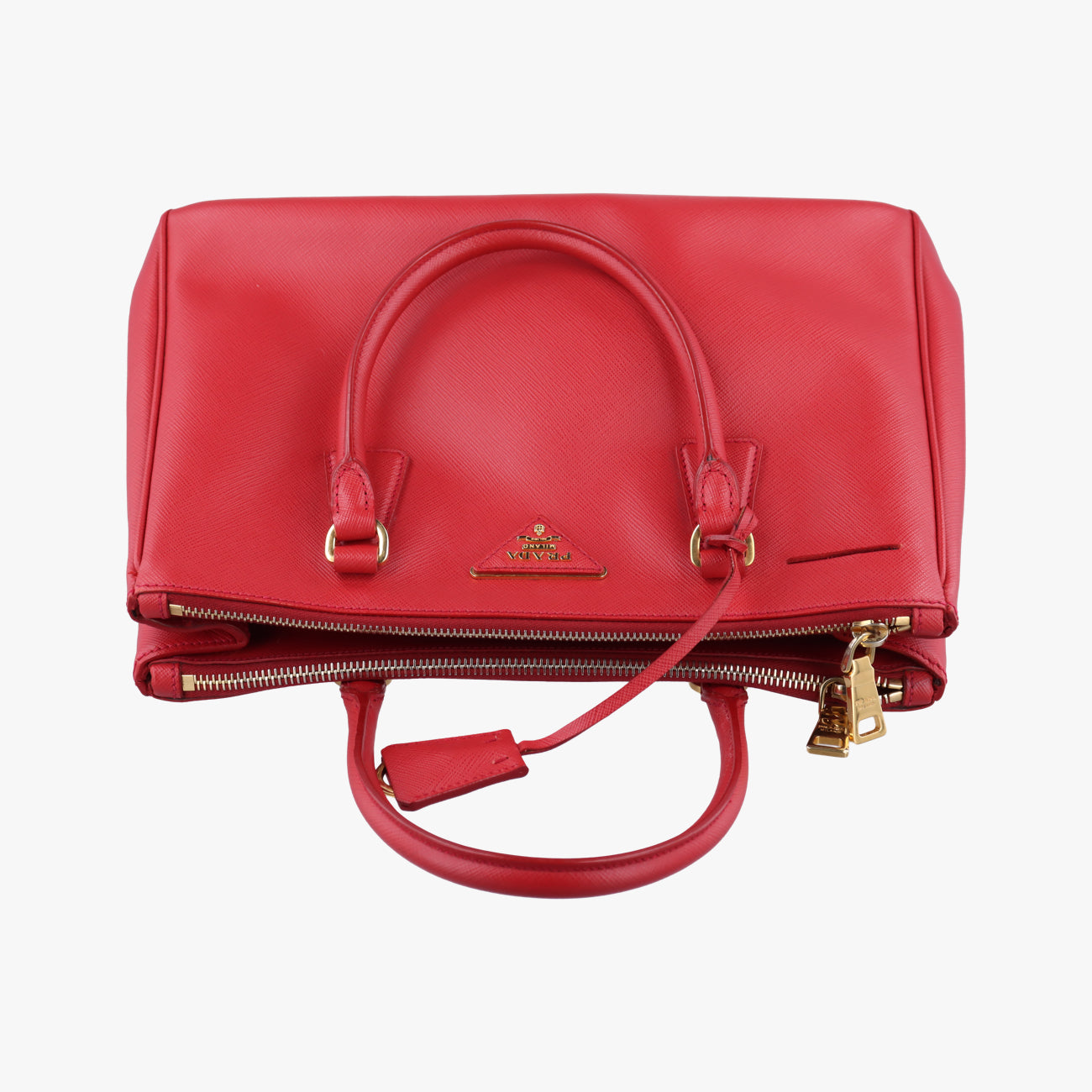 Galleria Red SAFFIANO Leather BN1801 64ガレリア レッド サフィアーノレザー BN1801 64